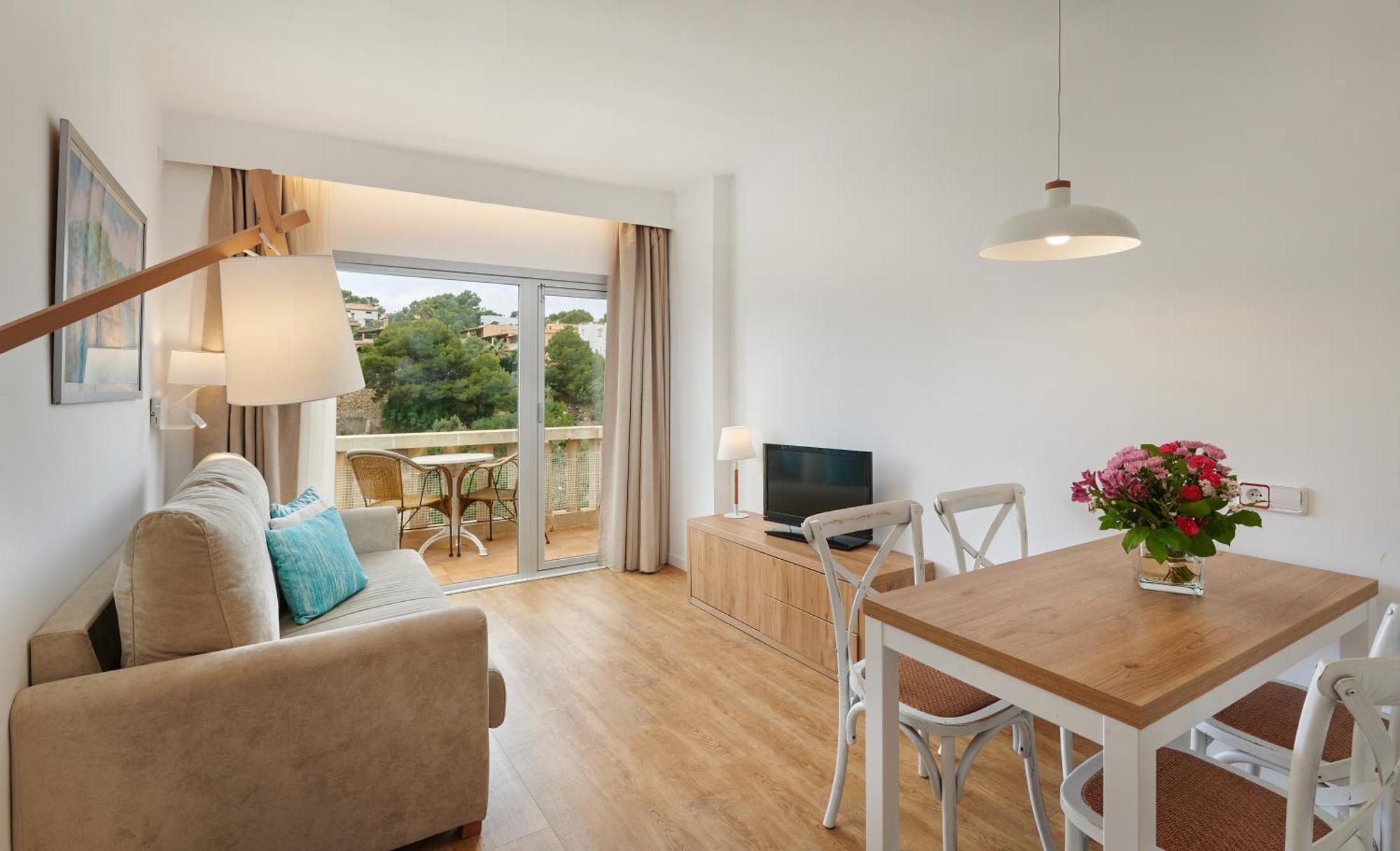 Hotel Apartamentos Cala Сантаньї Екстер'єр фото
